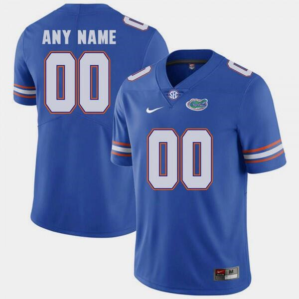 Men's Florida Gators Custom Royal Stitched Football Jersey Men's Florida Gators Custom Royal Stitched Football Jersey